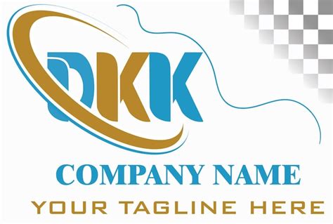 Premium Vector Dkk Letter Logo Design