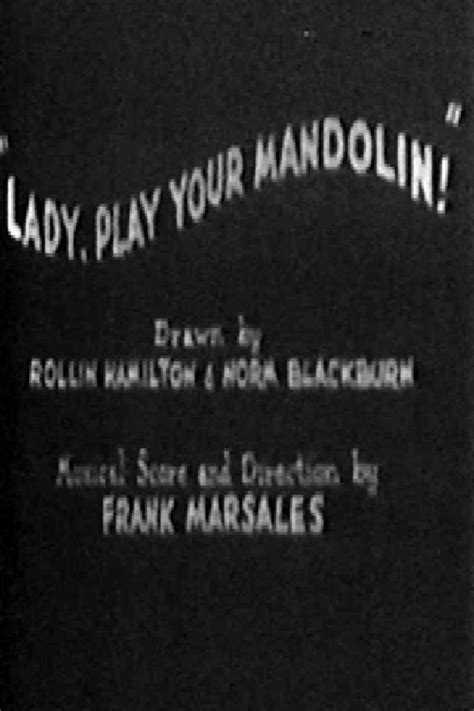 Lady, Play Your Mandolin! - Alchetron, the free social encyclopedia