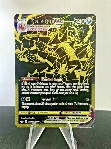 Tcg Pok Mon Eternatus Vmax Gold Holo Shiny Vault Sv Shining Fates