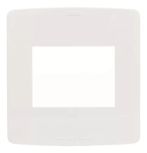 Tapa De Luz Sica Silight By Pininfarina Mignon Bianco 5x5 Color Blanco