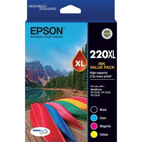 Epson Xl High Capacity Durabrite Ultra Value Pack Cymk Big W