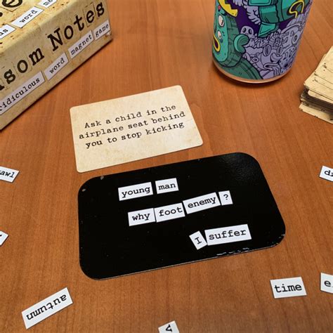 Ransom Notes: The Ridiculous Word Magnet Game | CrowdFund.News