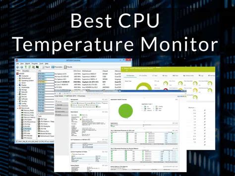 11 Best CPU Temperature Monitors for 2023 - with Free Trials!