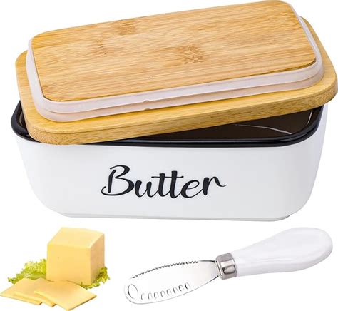 Amazon De Aedcbaide Butterdose Porzellan Mit Deckel Butterschale Mit