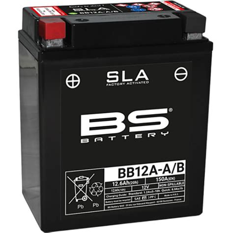 Bs Batteries Motorcycle Battery Bb A A B Sla Sealed Lead Acid Free