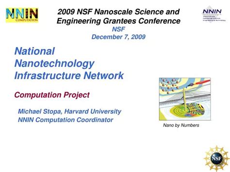 Ppt National Nanotechnology Infrastructure Network Powerpoint Presentation Id 5190259