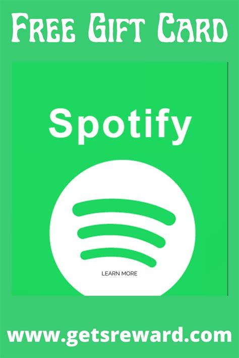 Spotify 12 Month Gift Card