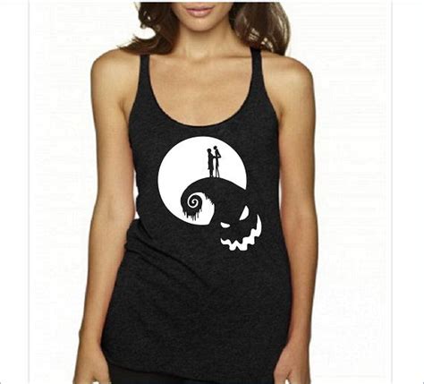 Disney Tank Top / Nightmare Before Christmas Tank / Jack | Womens disney tank tops, Disney tank ...