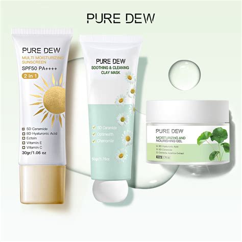 Jual Pure Dew In Kit X Ceramide Skin Barrier Hyalucera Moisturize