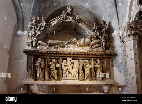 Diocletian S Palace Sveti Duje Cathedral Tomb Interior View Roman