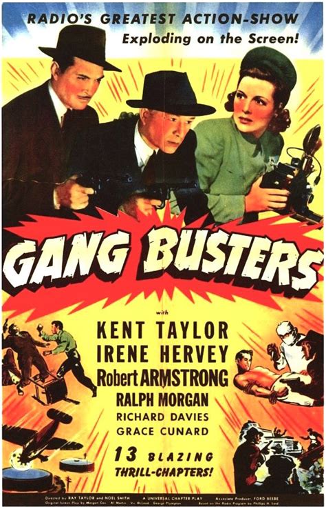 In Hit Radio Show Gang Busters Exploded Onto The Screen Movie