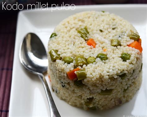 Varagu Pulao Kodo Millet Pulao Recipe Raks Kitchen