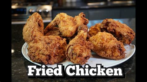 How To Make The Best Fried Chicken Crispy Juicy Buttermilk Fried Chicken Youtube