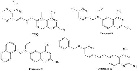 Tmq And Reported Quinazoline Derivatives With Antileishmanial Activity Download Scientific