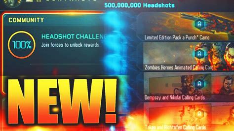 500000000 Headshots Black Ops 3 New Pack A Punch Dlc Contract Part 1 Youtube