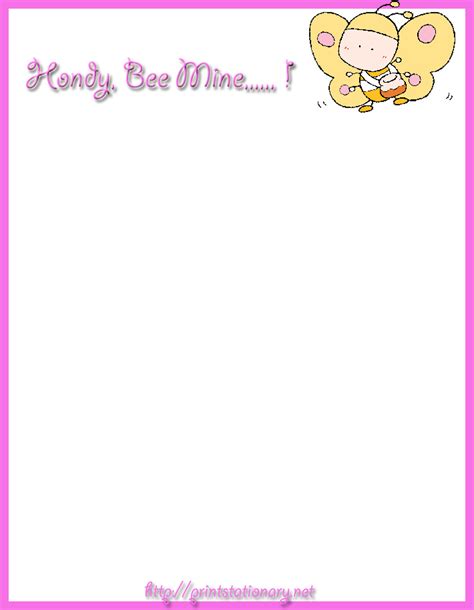 Create Free Custom Kids Letterhead And Childrens Stationaryfree