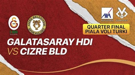 Full Match Galatasaray HDI Sigorta Vs Allpower Aku Cizre BLD Men S