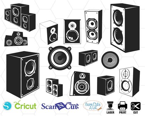 Speakers Svg Loud Speaker Svg Music Svg Audio Svg Sign Music Svg