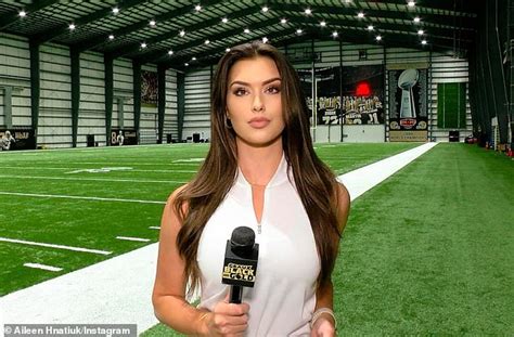 NFL Reporter Aileen Hnatiuk Goes Viral After Summer Free Agency