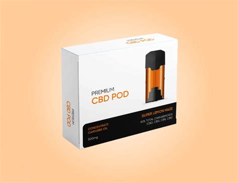 CBD Pod Boxes CBD Pod Packaging Boxes Custom Designs Boxes