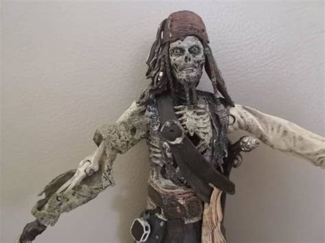 Pirates Of The Caribbean Cursed Jack Sparrow Action Figure Hobbies