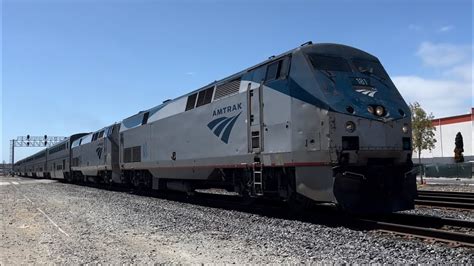 Amtrak California Zephyr With A Private Car P42DC 181 Leading GREAT