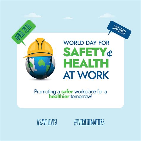 World Day For Safety And Health At Work 28th April World Day For