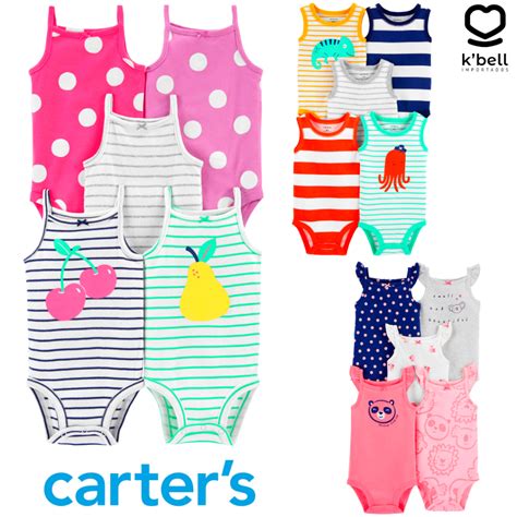 Kit Body Carters Bebe Menina Importado Original Shopee Brasil