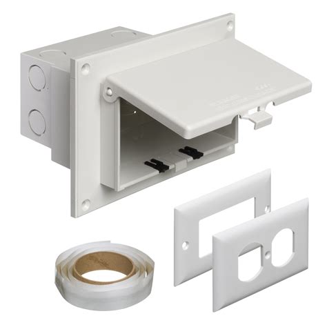 Arlington Dbhr1w 1 Low Profile In Box Electrical Box With Weatherproof