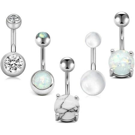 G Navel Piercing Belly Ring For Women Cz Small Ombligo Briana