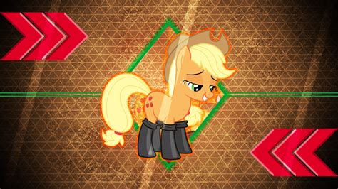 1134910 Safe Artist Laszlvfx Edit Applejack Boots Female