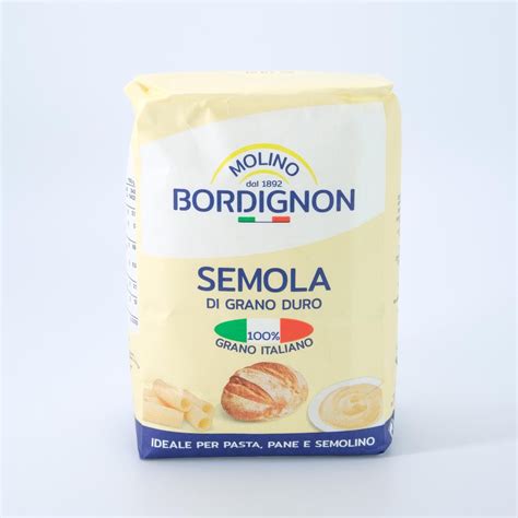 Farina Di Semola Di Grano Duro Gr Molino Bordignon Setteventiquattro