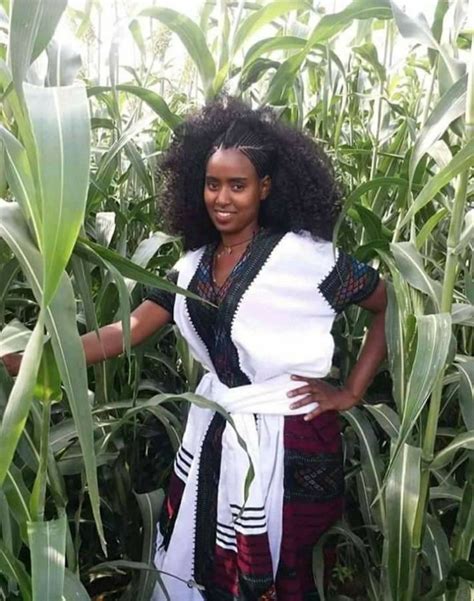 Wollo Amhara Traditional Dress Ethiopian Women Ethiopian Clothing Traditional Dresses