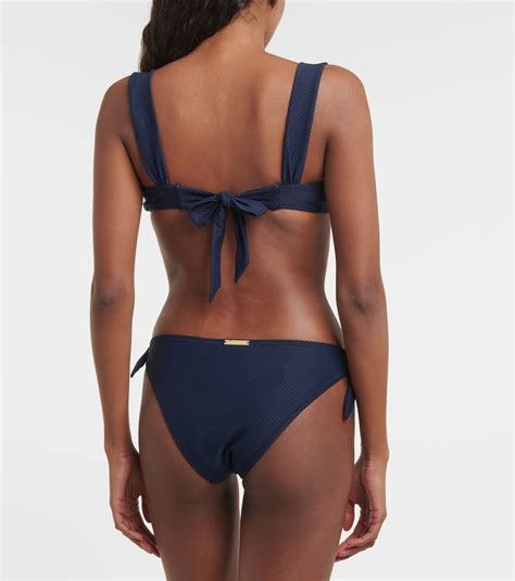 Menai Bay Bikini Top In Blue Heidi Klein Mytheresa