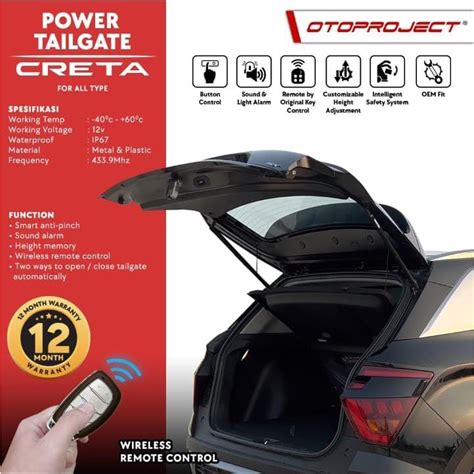 Jual Power Tail Gate Hyundai Creta 2022 2023 For All Type Otoproject Shopee Indonesia