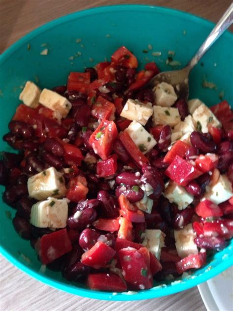 Rote Bohnen Schafsk Se Salat Von Koelkast Chefkoch De