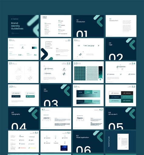 Free Brand identity guidelines template :: Behance