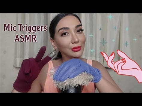 ASMR Relaxing Mic Triggers Rubbing Gripping Brushing Etc Reupload