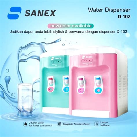 Jual SANEX DISPENSER AIR HOT AND NORMAL D GARANSI RESMI Jakarta Timur PUSPITA Perabot