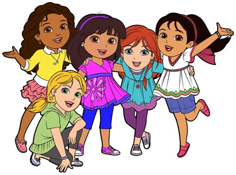 Group Of Friends Cartoon Clip Art Library