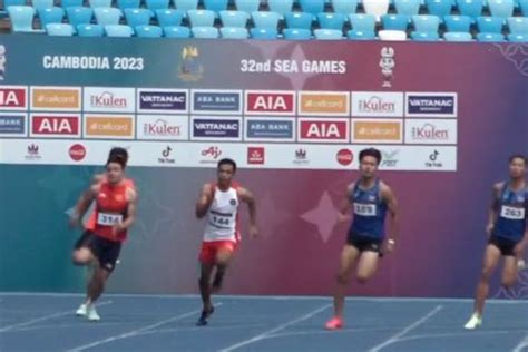 Video Zohri Sabet Perunggu Di Nomor Lari Meter Putra Sea Games