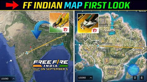 Free Fire Indian 🇮🇳 Map First Look 🔥 Youtube