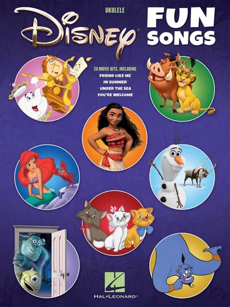 Partituras Y Ediciones Cr Ticas Disney Fun Songs For Ukulele Hal