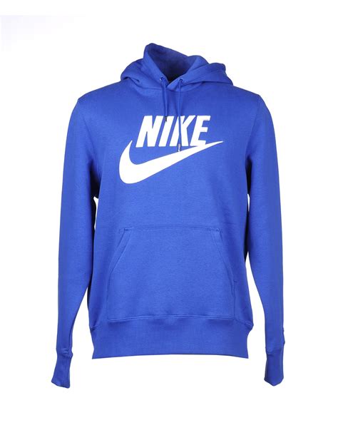 Nike Hooded Sweatshirt In Blue For Men Bright Blue Lyst