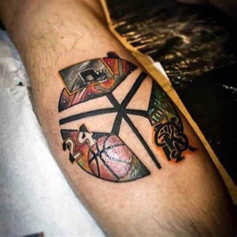 40 Basketball Tattoos For Men Masculine Design Ideas