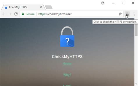 Checkmyhttps Google Chrome I In Eklenti Ndir