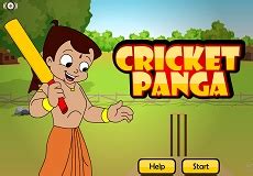 Chota Bheem Cricket Panga Game, Cricket Games - Play Online Free