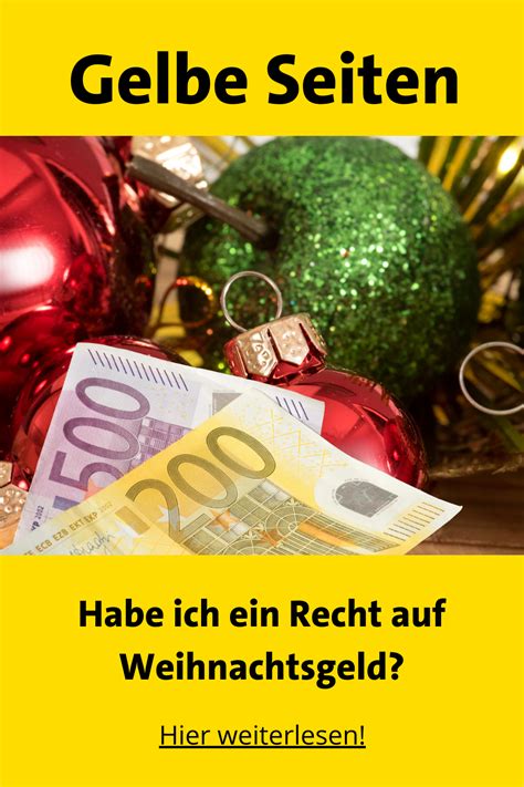 Habe Ich Ein Recht Auf Weihnachtsgeld