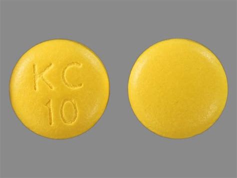 Kc 10 Pill Yellow Round 13mm Pill Identifier