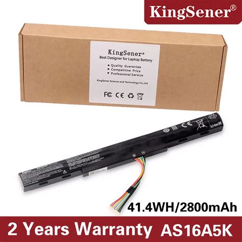 KingSener AS16A5K Laptop Battery For Acer Aspire E 15 Series E5 575G